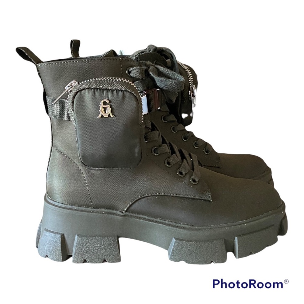 Steve Madden Thora-P Combat Boots